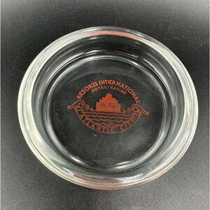 Vintage Glass Ashtray Resorts International Hotel Casino Atlantic City